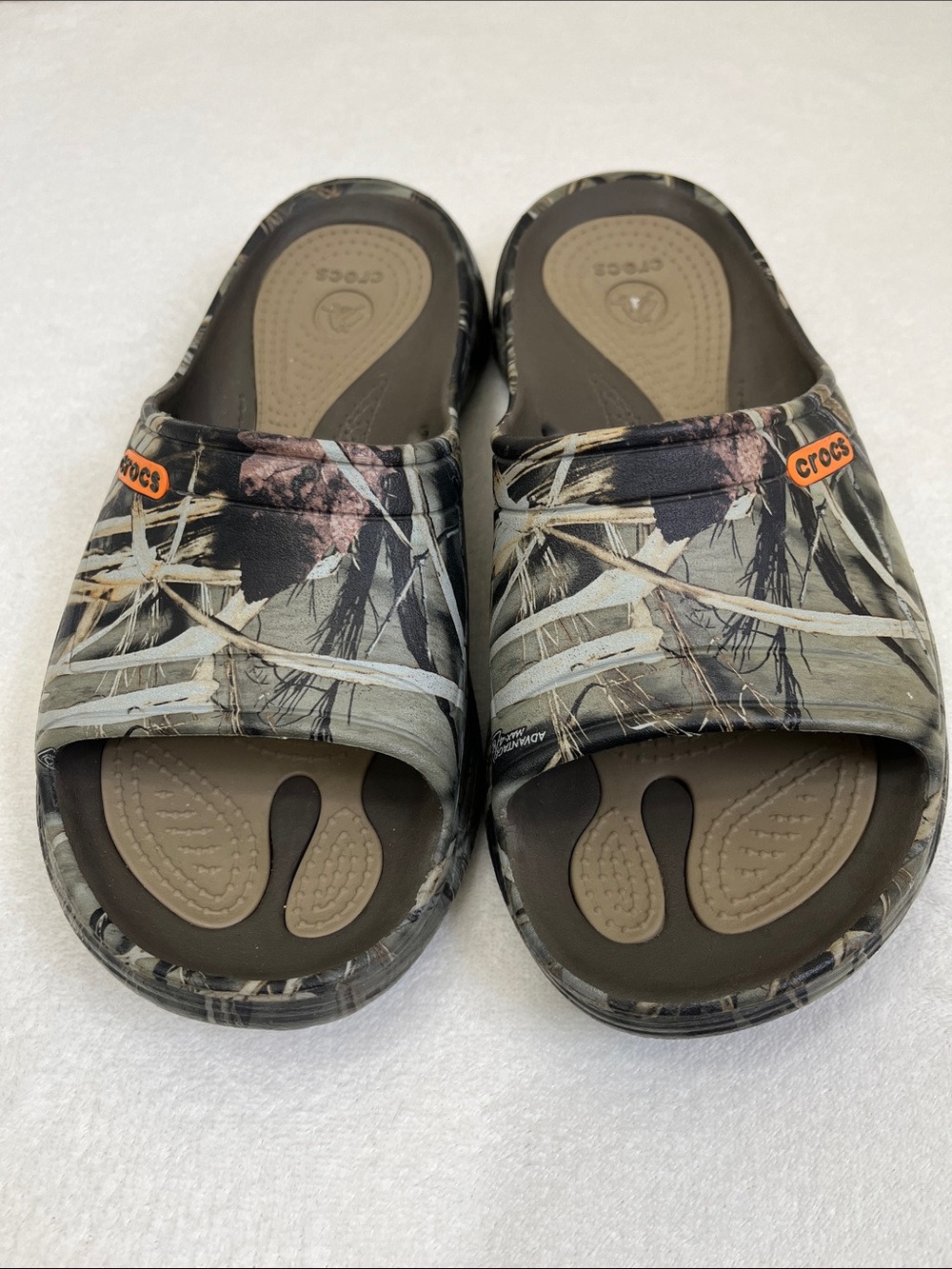 Crocs Modi Realtree Slide Sandals Men's Size 7 Women's Size 9 - Picture 3 of 6